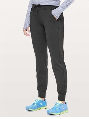 Lululemon Ready To Rulu Pant- Black Jogger Pants with Drawstring Waist- Size 6